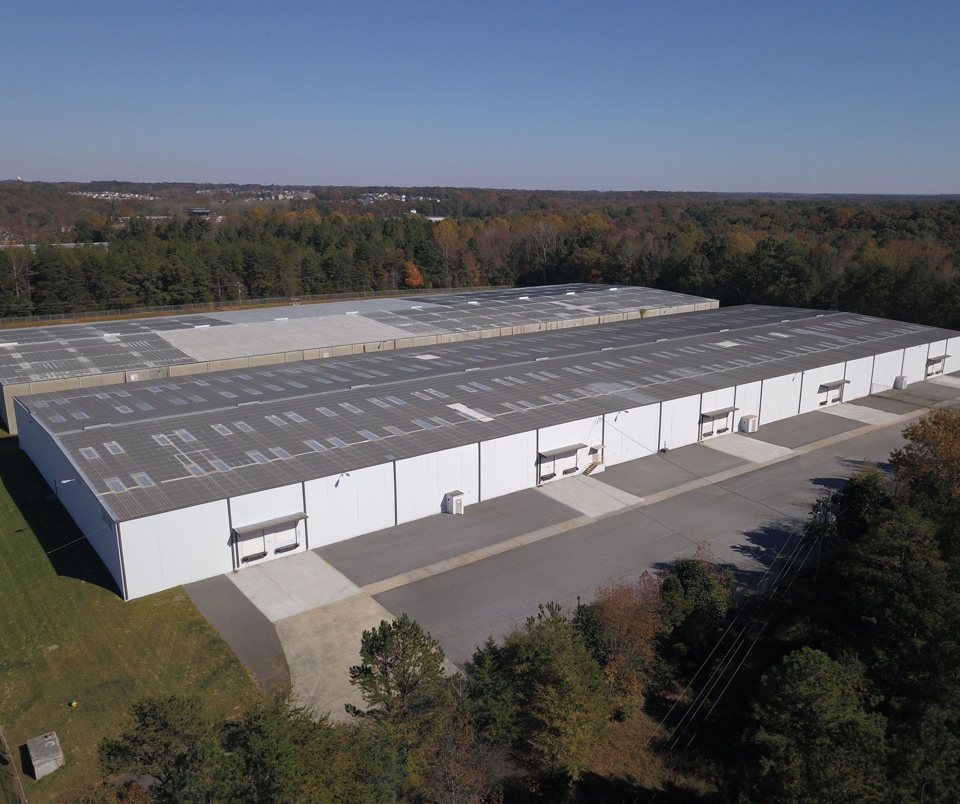 2690 Commerce Drive — front aerial exterior view